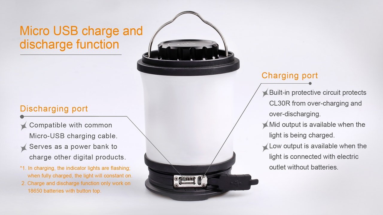 Fenix CL30R LED Camping Lantern - Angler's Pro Tackle & Outdoors