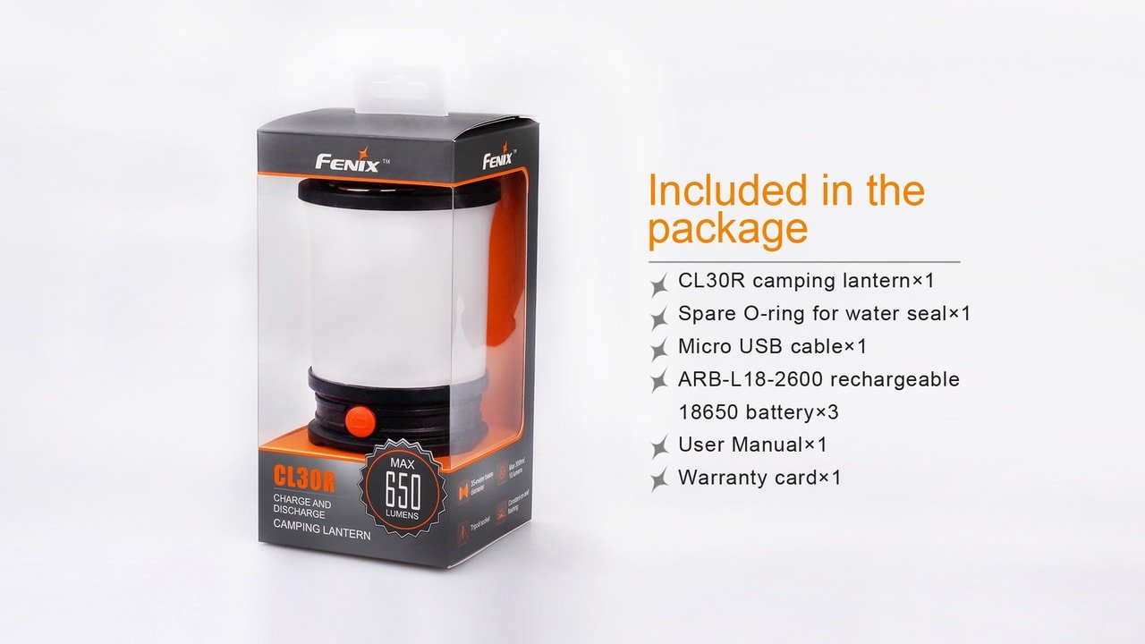 Fenix CL30R LED Camping Lantern - Angler's Pro Tackle & Outdoors