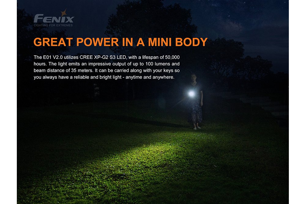 Fenix E01 V2.0 AAA LED Flashlight - Angler's Pro Tackle & Outdoors