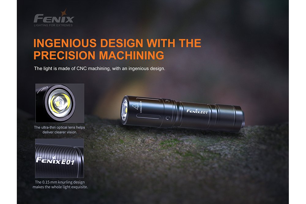 Fenix E01 V2.0 AAA LED Flashlight - Angler's Pro Tackle & Outdoors