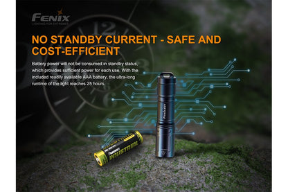 Fenix E01 V2.0 AAA LED Flashlight - Angler's Pro Tackle & Outdoors