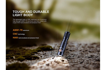 Fenix E05R Mini Keychain LED Flashlight - 400 Lumens - Angler's Pro Tackle & Outdoors