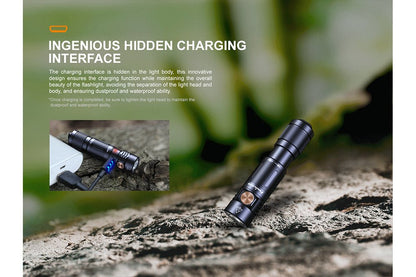 Fenix E05R Mini Keychain LED Flashlight - 400 Lumens - Angler's Pro Tackle & Outdoors