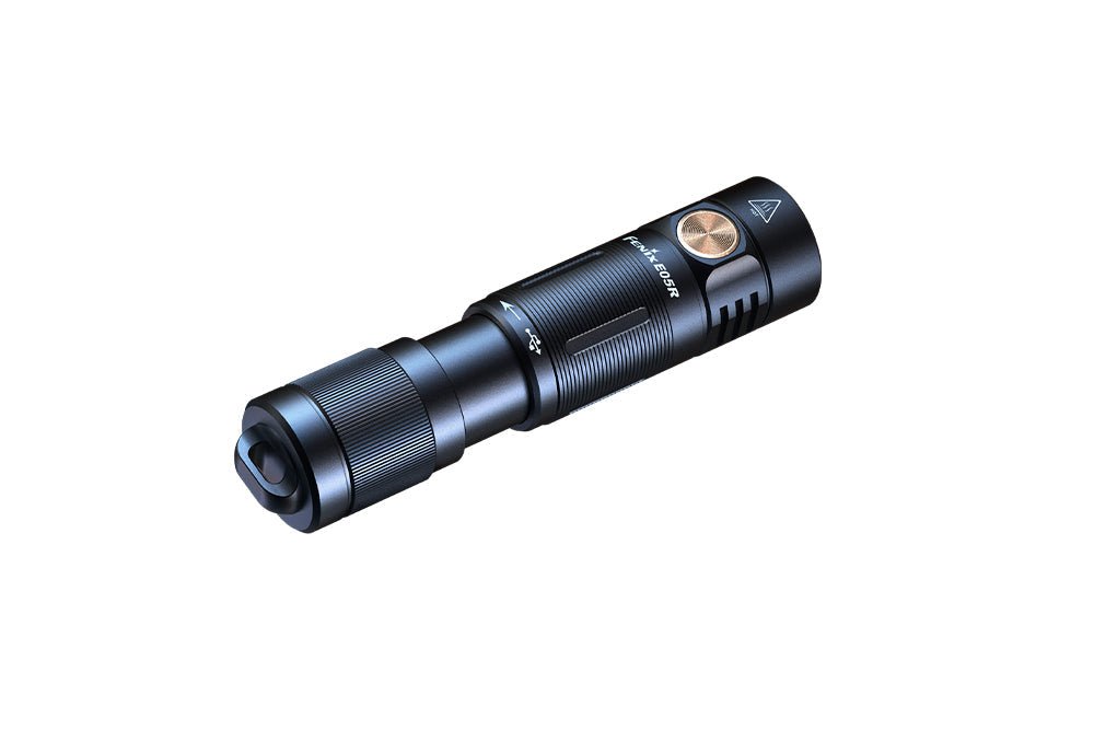 Fenix E05R Mini Keychain LED Flashlight - 400 Lumens - Angler's Pro Tackle & Outdoors