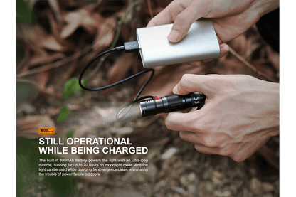 Fenix E09R Rechargeable High - Output Flashlight - 600 Lumens - Angler's Pro Tackle & Outdoors