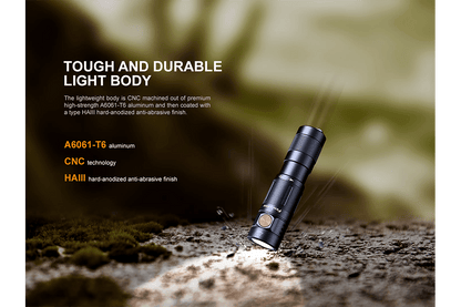 Fenix E09R Rechargeable High - Output Flashlight - 600 Lumens - Angler's Pro Tackle & Outdoors