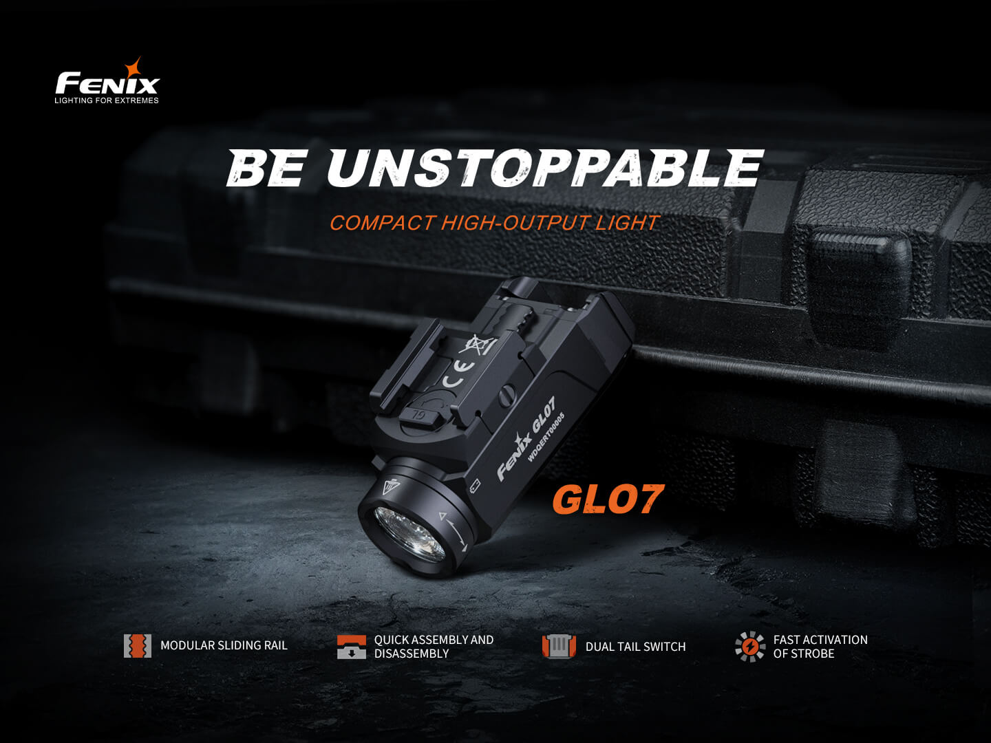 Fenix GL07 Quick Release Weapon Light - Angler's Pro Tackle & Outdoors