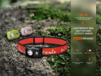 Fenix HL16 Lightweight Outdoor Hiking LED Headlamp - Angler's Pro Tackle & Outdoors