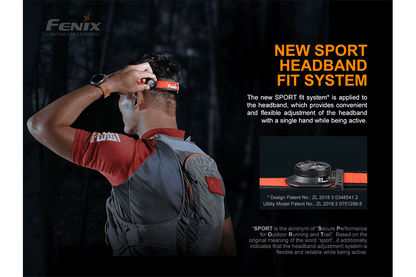 Fenix HL18R-T Lightweight Rechargeable LED Headlamp - 500 Lumens - Angler's Pro Tackle & Outdoors