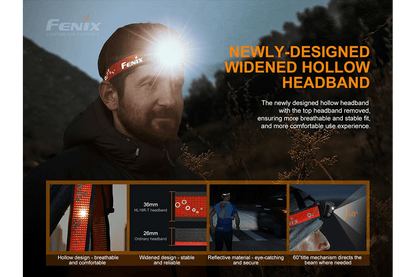 Fenix HL18R-T Lightweight Rechargeable LED Headlamp - 500 Lumens - Angler's Pro Tackle & Outdoors