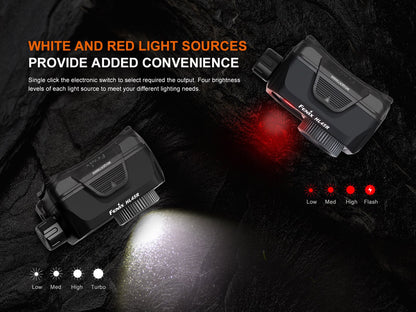 Fenix HL45R Rechargeable Focusing Gesture - Sensing Headlamp - Angler's Pro Tackle & Outdoors
