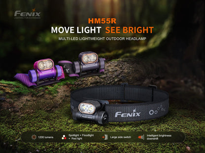Fenix HM55R Lightweight Multi - LED Headlamp - Angler's Pro Tackle & Outdoors