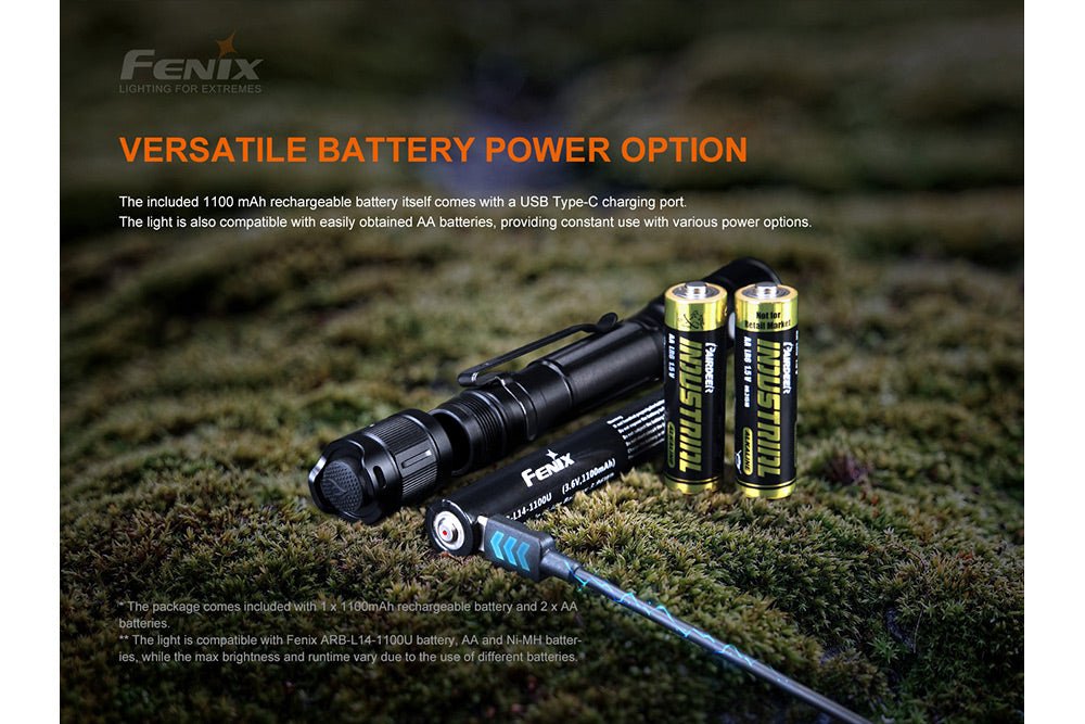 Fenix LD22 V2 Compact LED Flashlight - 800 Lumens - Angler's Pro Tackle & Outdoors