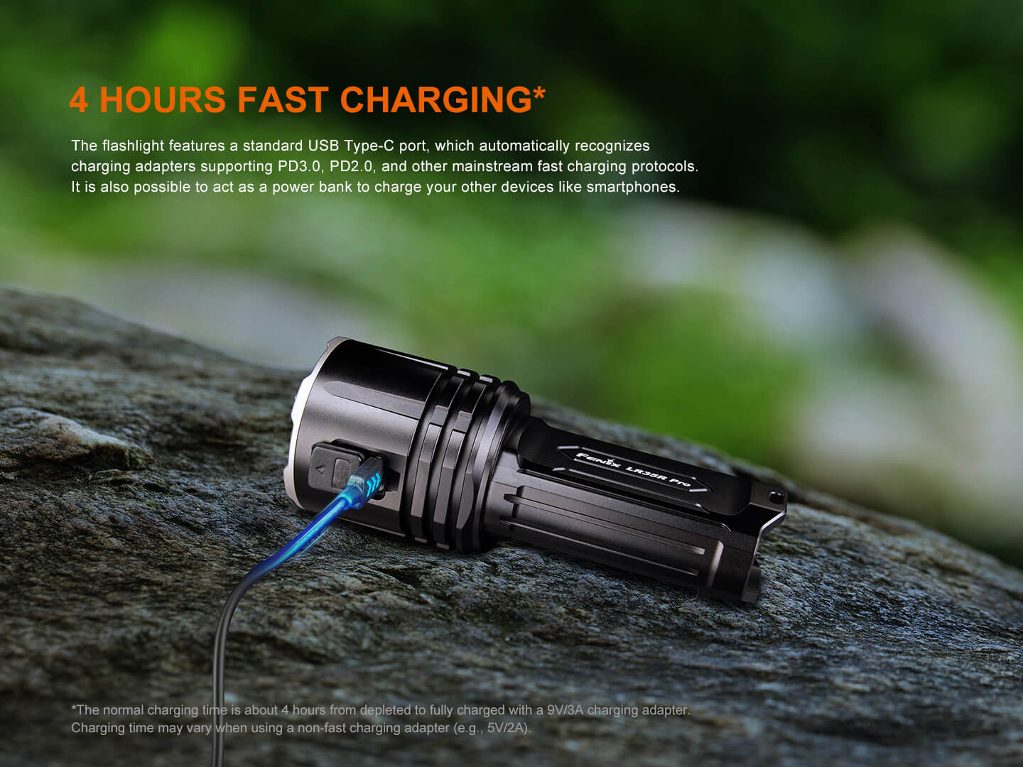 Fenix LR35R PRO Rechargeable Palm - Sized Searchlight - Angler's Pro Tackle & Outdoors