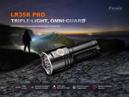 Fenix LR35R PRO Rechargeable Palm - Sized Searchlight - Angler's Pro Tackle & Outdoors