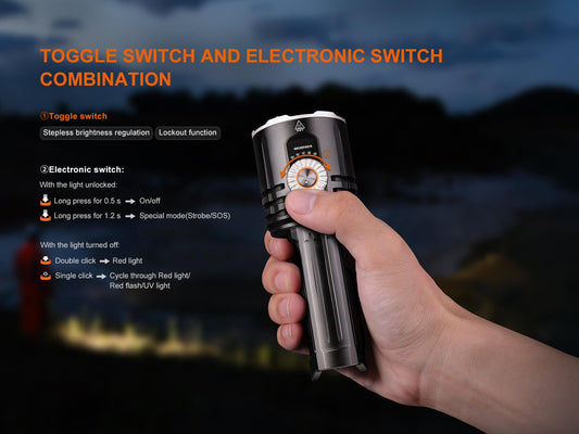 Fenix LR35R PRO Rechargeable Palm - Sized Searchlight - Angler's Pro Tackle & Outdoors