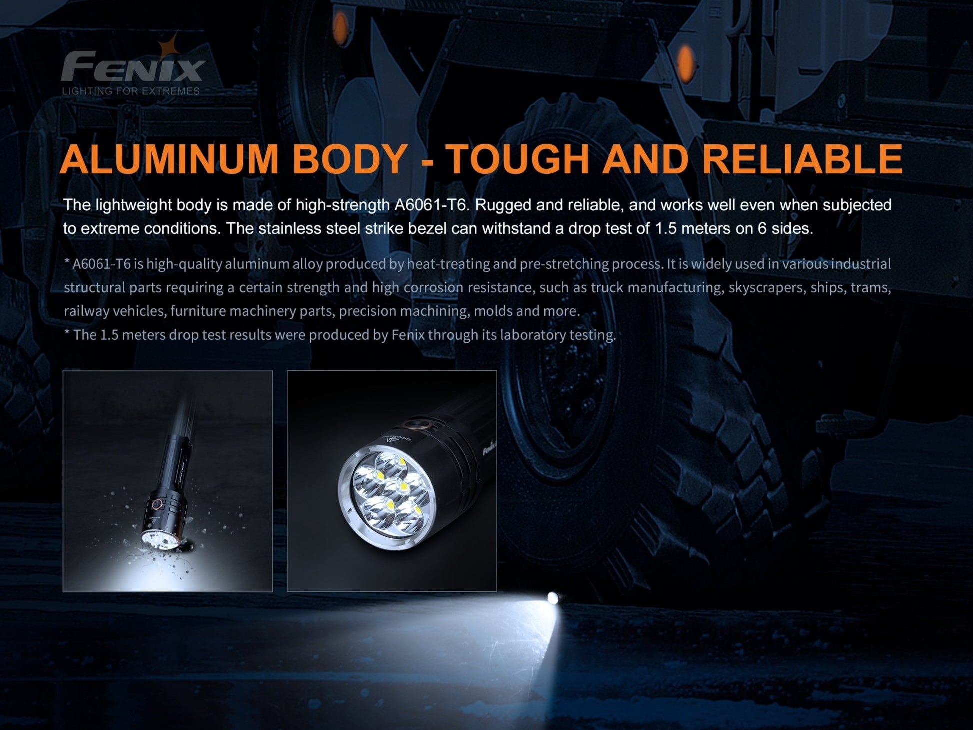 Fenix LR35R Rechargeable LED Flashlight - 10,000 Lumens - Angler's Pro Tackle & Outdoors