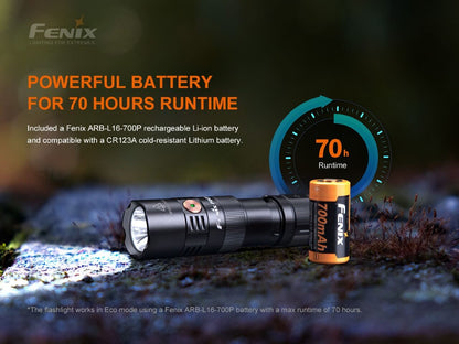 Fenix PD25R Rechargeable LED Flashlight - Angler's Pro Tackle & Outdoors