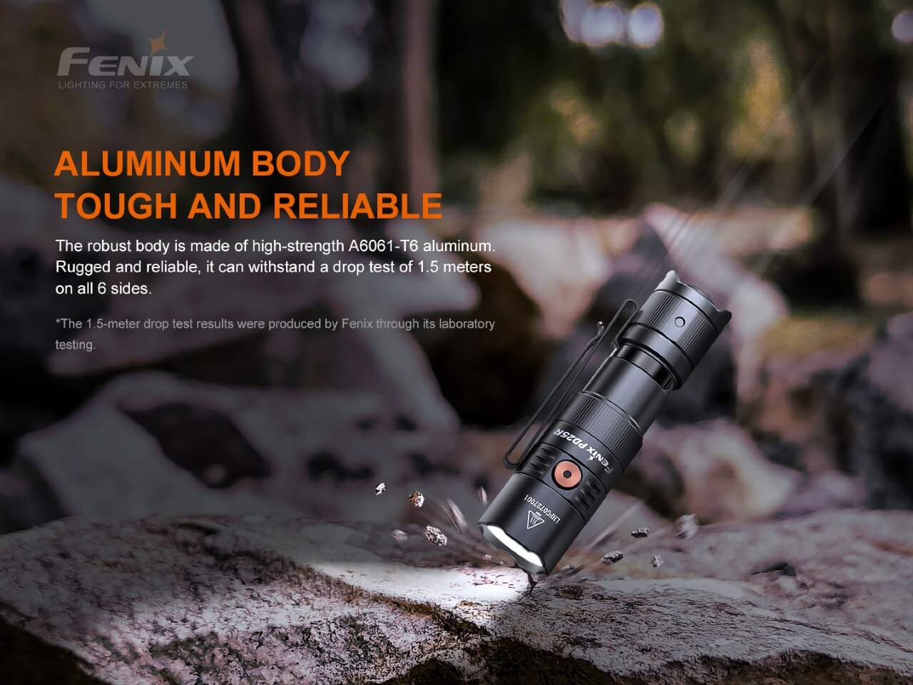 Fenix PD25R Rechargeable LED Flashlight - Angler's Pro Tackle & Outdoors