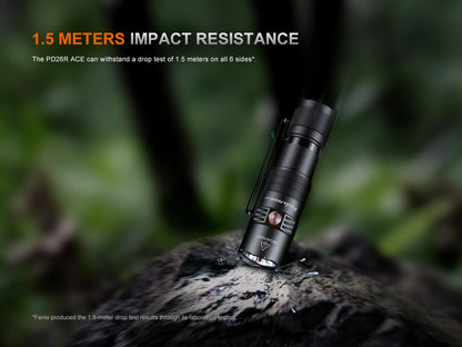 Fenix PD26R ACE Multi - Mode Compact Tactical Flashlight - Angler's Pro Tackle & Outdoors