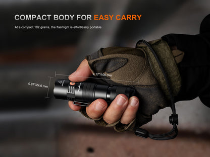 Fenix PD26R ACE Multi - Mode Compact Tactical Flashlight - Angler's Pro Tackle & Outdoors