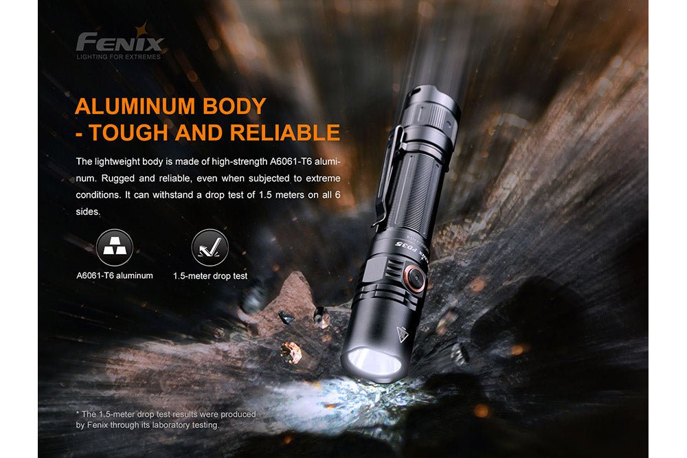 Fenix PD35 V3.0 Everyday Carry Flashlight - 1700 Lumens - Angler's Pro Tackle & Outdoors