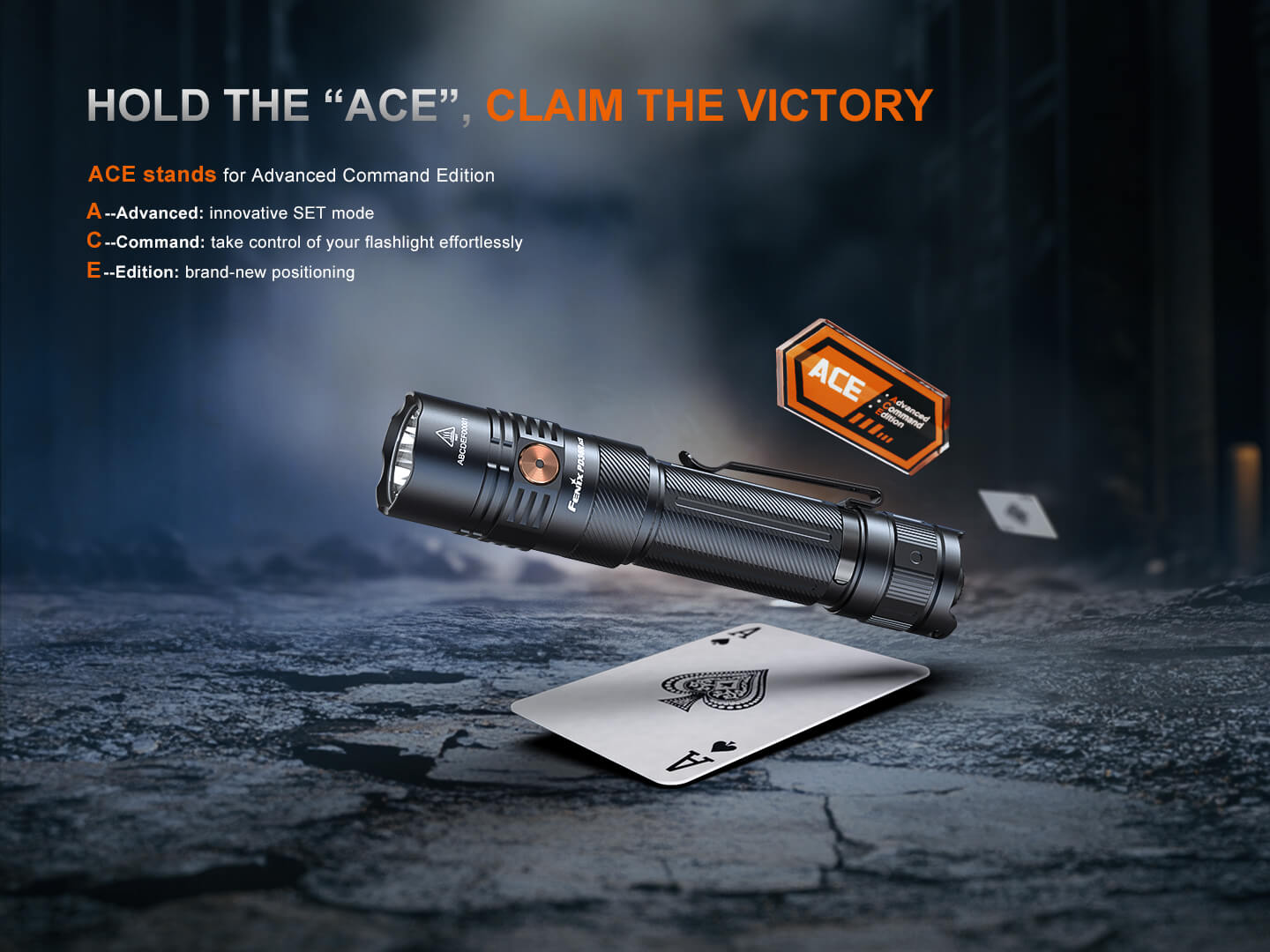 Fenix PD36R ACE Customizable Multi - Mode Flashlight - Angler's Pro Tackle & Outdoors