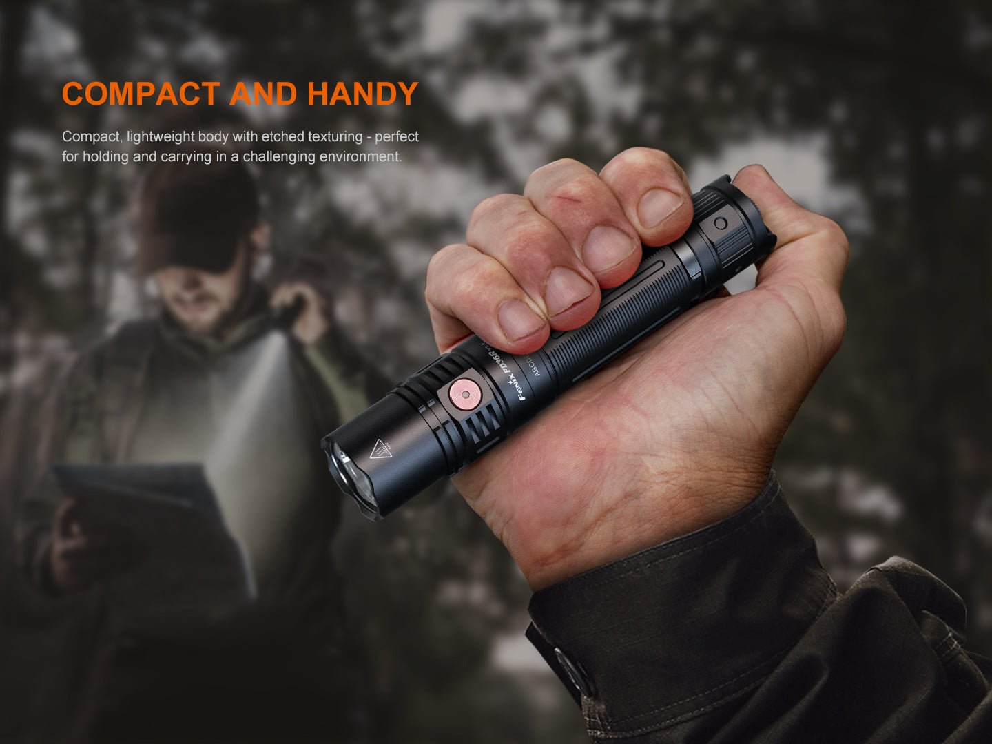 Fenix PD36R V2 Compact Rechargeable Tactical Flashlight - 1700 Lumens - Angler's Pro Tackle & Outdoors