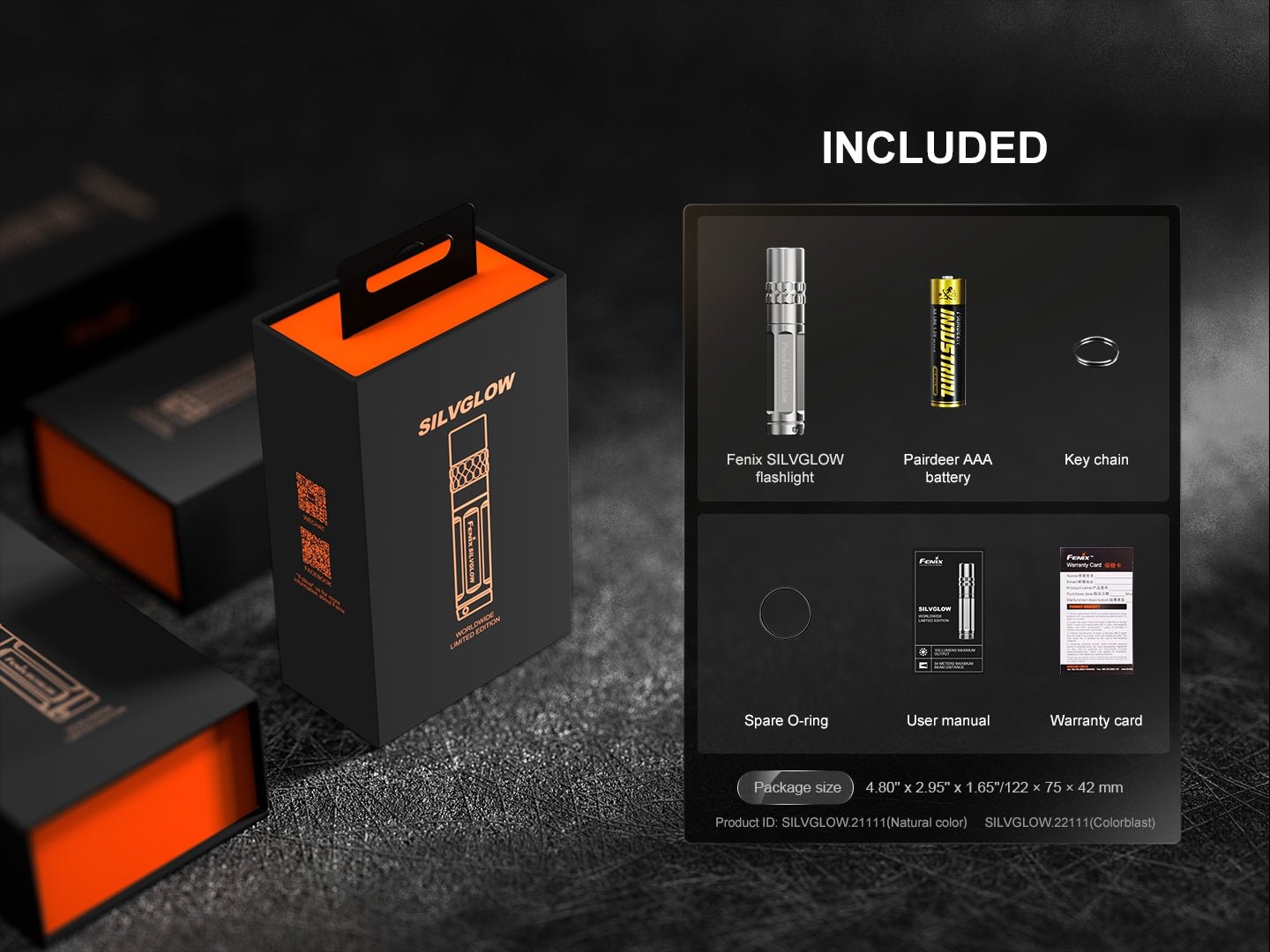 Fenix SilvGlow Limited Edition Collector's AAA Flashlight - Angler's Pro Tackle & Outdoors