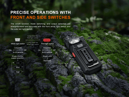 Fenix SW05R Multipurpose Clip - On Light with Red or UV Output - Angler's Pro Tackle & Outdoors