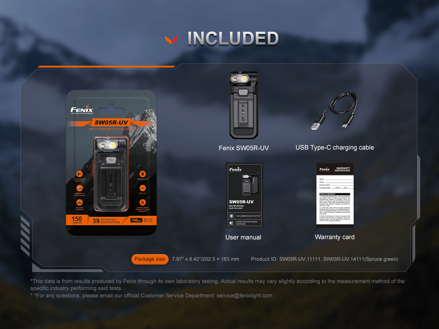 Fenix SW05R Multipurpose Clip - On Light with Red or UV Output - Angler's Pro Tackle & Outdoors