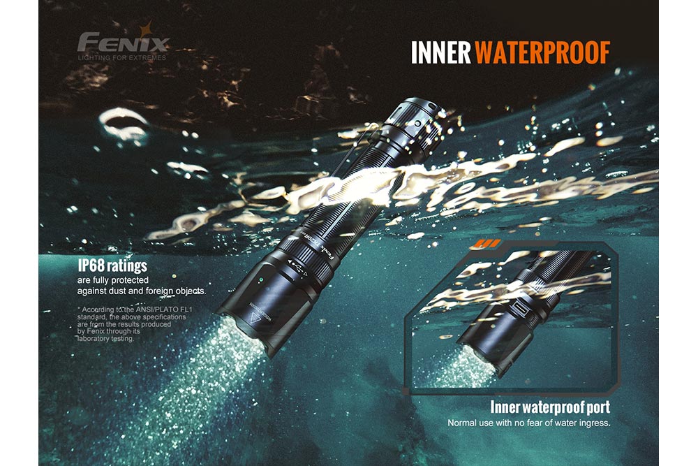 Fenix TK20R V2.0 Rechargeable LED Flashlight - 3000 Lumens - Angler's Pro Tackle & Outdoors