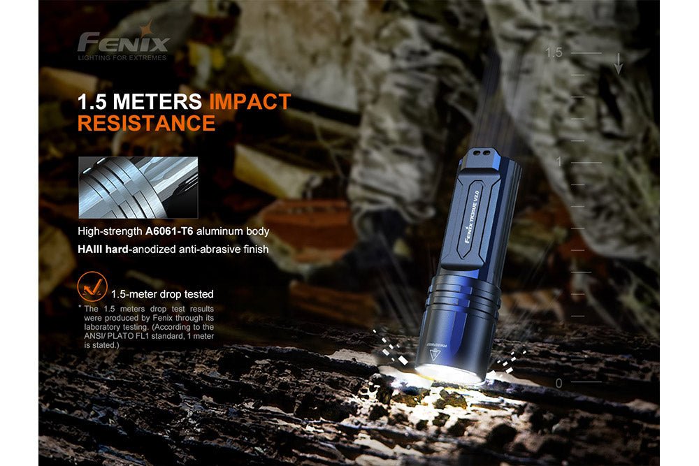 Fenix TK35UE V2.0 Flashlight - 5000 Lumens - Angler's Pro Tackle & Outdoors