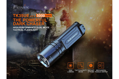 Fenix TK35UE V2.0 Flashlight - 5000 Lumens - Angler's Pro Tackle & Outdoors