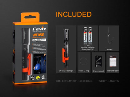 Fenix WF05E Intrinsically Safe Flashlight - Angler's Pro Tackle & Outdoors