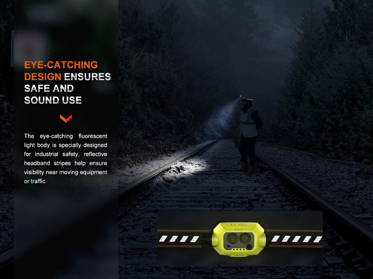 Fenix WH23R Gesture Sensing Industrial LED Headlamp - Angler's Pro Tackle & Outdoors