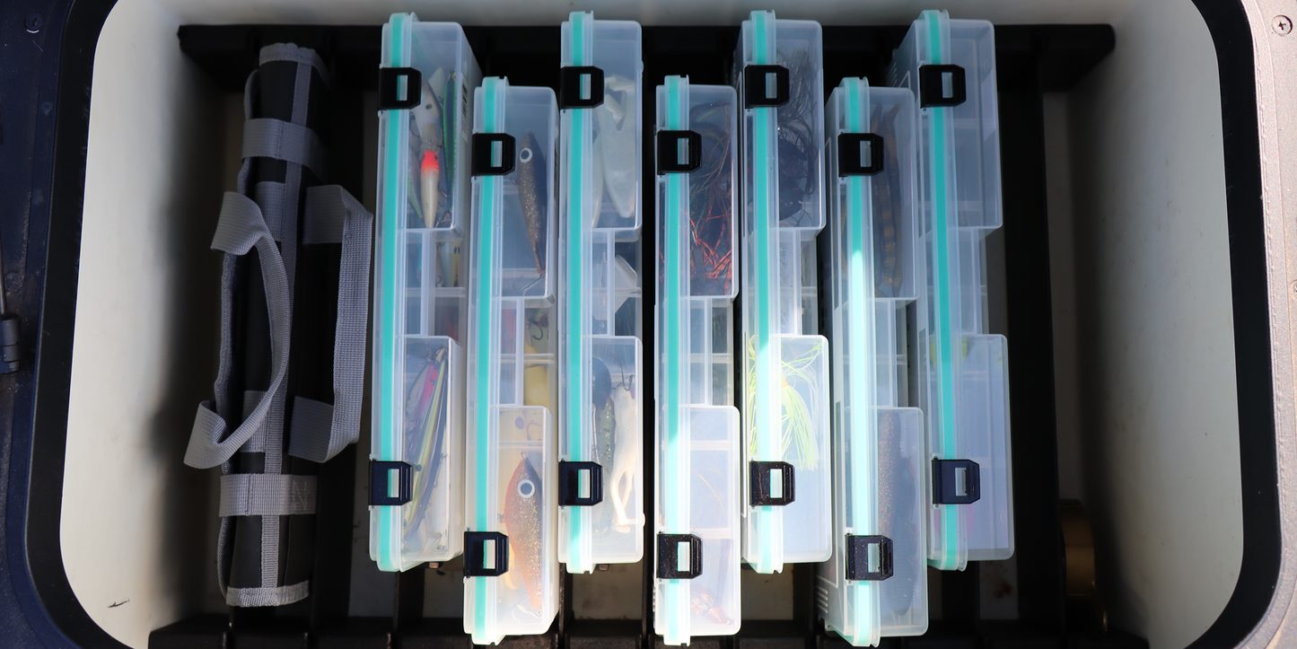 Evolution Outdoor 3700 4-Latch Waterproof Tray - Seafoam