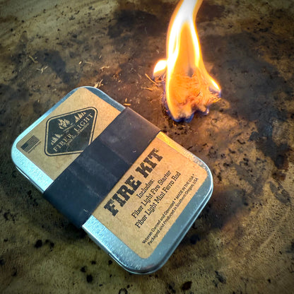 Outdoor Element Fiber Light Fire Kit