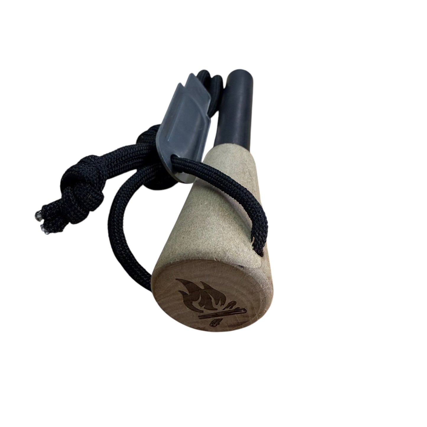 Outdoor Element Fiber Light Large Ferro Rod with Striker