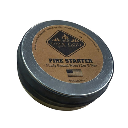 Outdoor Element Fiber Light Original (round tin)