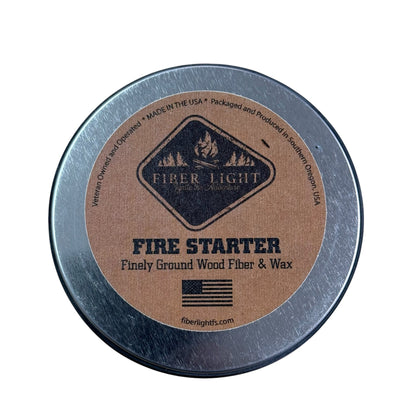 Outdoor Element Fiber Light Original (round tin)