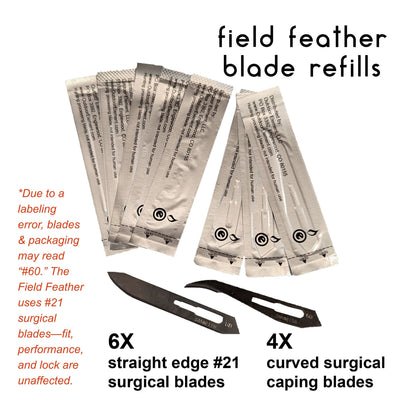 Hunting Surgical Blade Replacements 10pkOutdoor Element