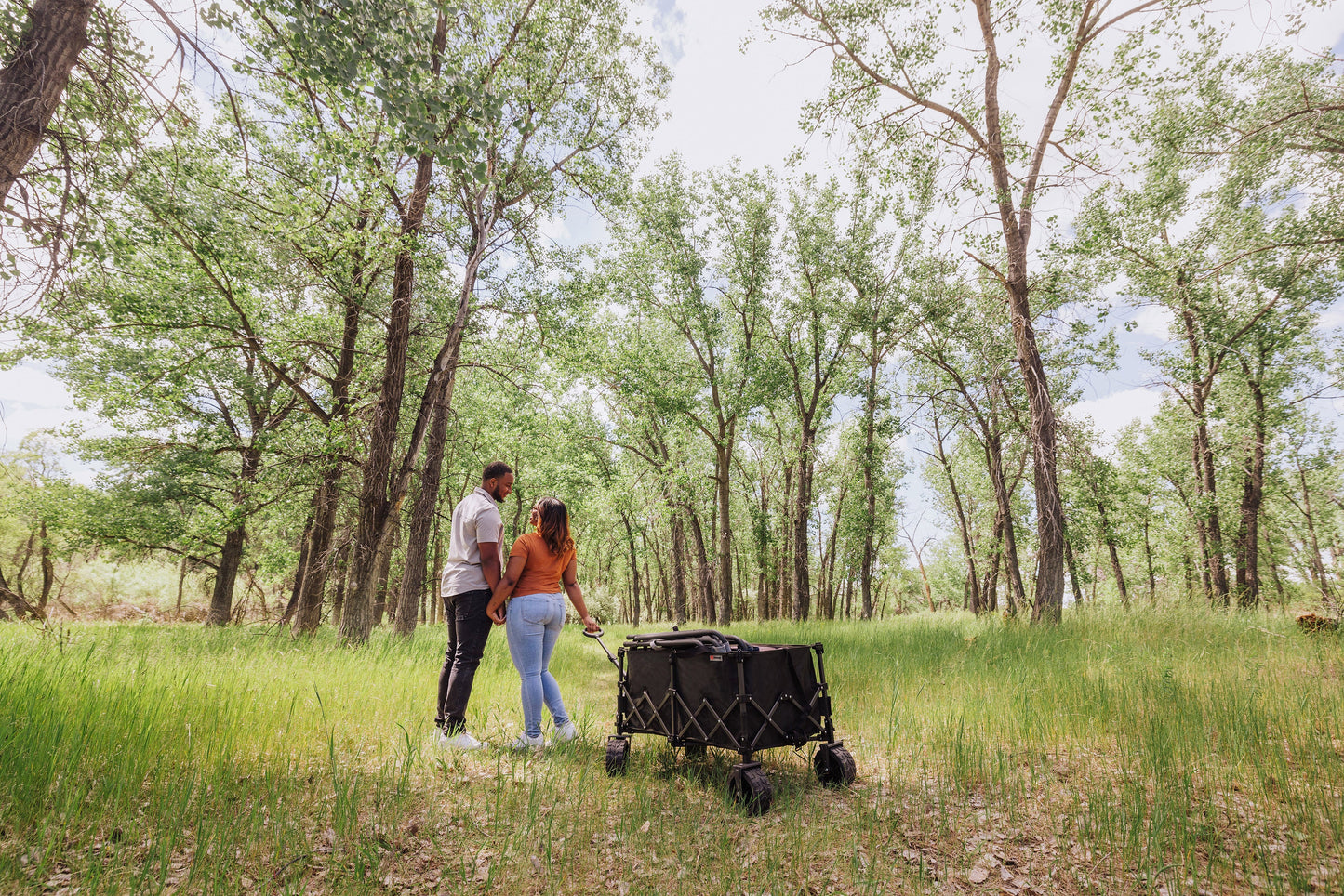 Picnic Time Wilderness All-Terrain Folding Wagon