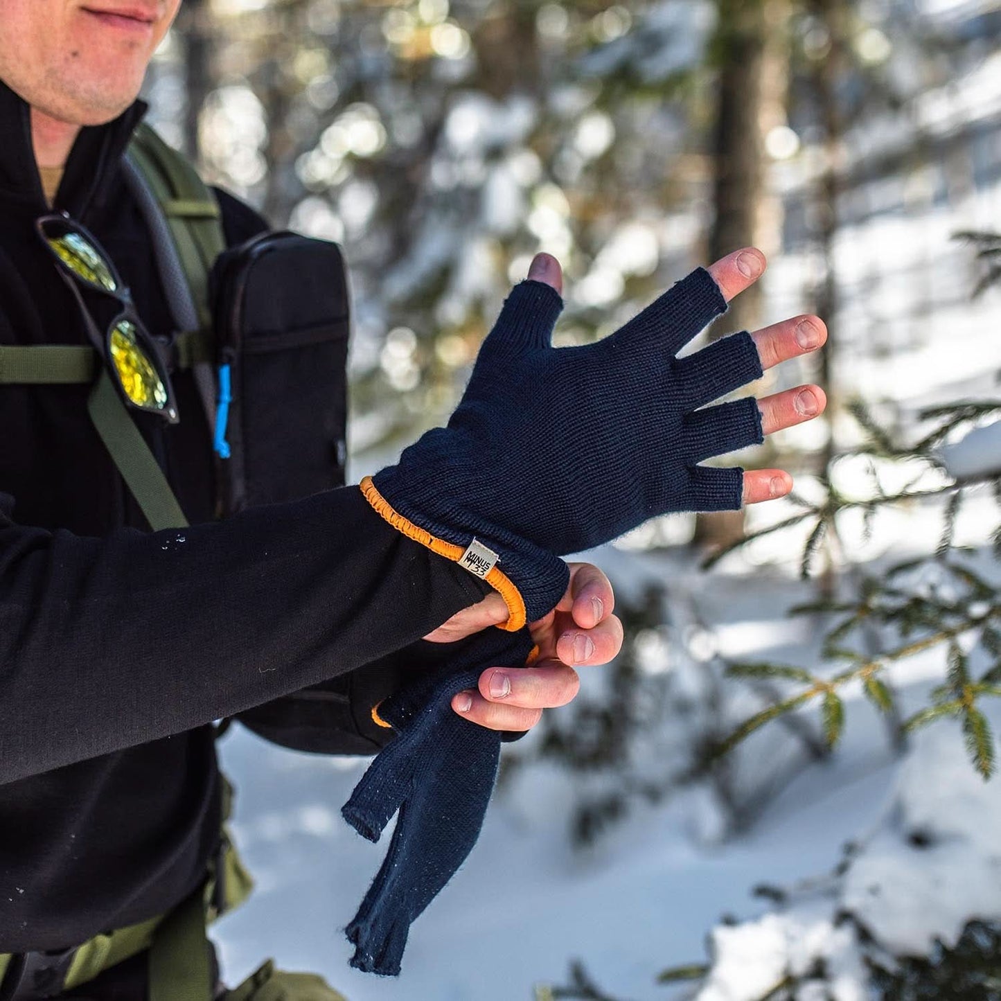 Minus33 Lightweight - Fingerless Gloves