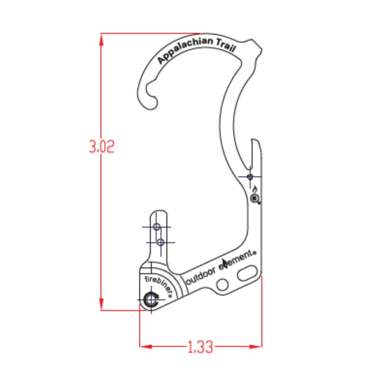 Outdoor Element Firebiner (Specialty Versions)