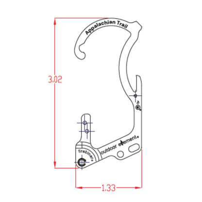 Outdoor Element Firebiner (Specialty Versions)