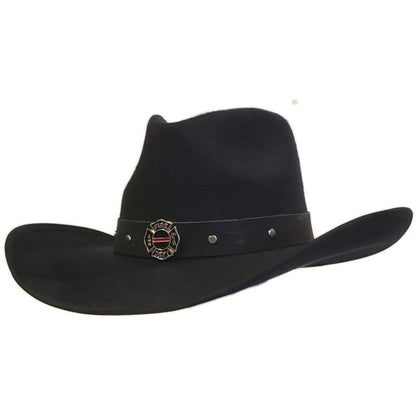 Gone Country FIRE FIGHTER HEROES BLACK COTTON