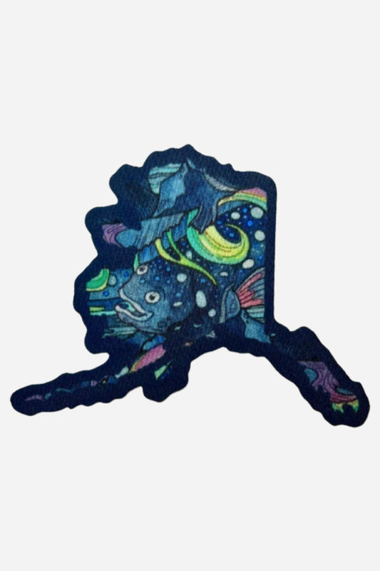 FisheWear Alaskan HaliBorealis x NoSo Gear Patch - Angler's Pro Tackle & Outdoors