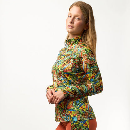 FisheWear Boho Bass 1/4 Zip Sunshirt - Angler's Pro Tackle & Outdoors