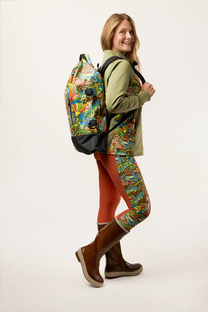 FisheWear Boho Bass Backpack Dry Bag - Angler's Pro Tackle & Outdoors